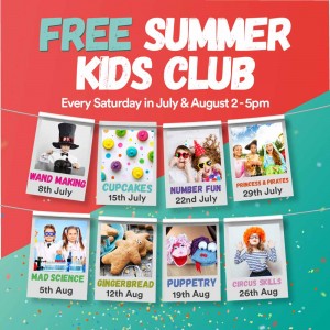 Free Summer Kids Club Sligo