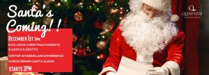Santa's Coming, December 1st, 3pm