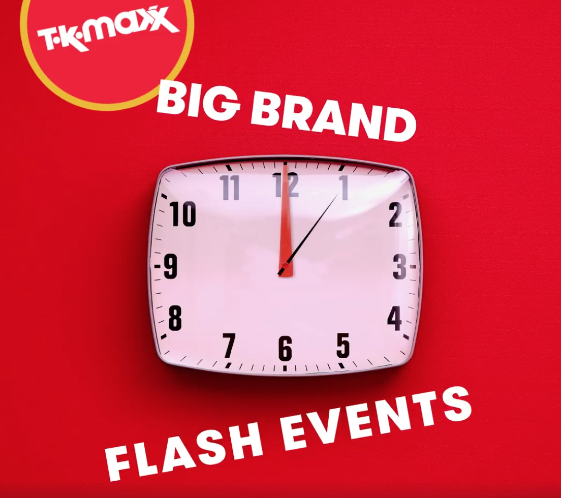 TK Maxx flash sales