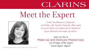 Clarins Beauty and Skincare event sligo