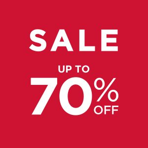 Up to 70% off