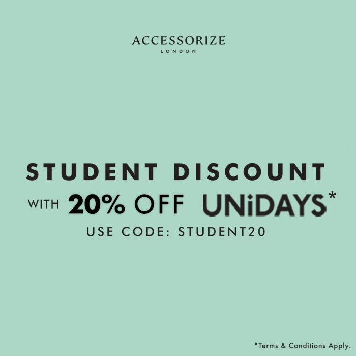 Accessorize student discount