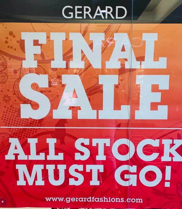 Gerard final sale.