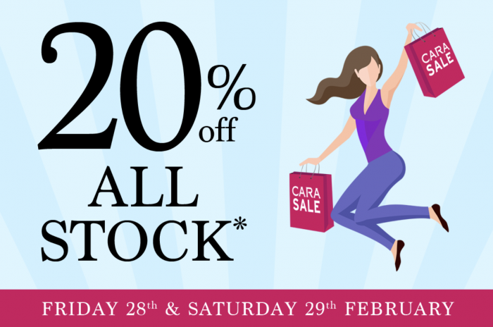 20% OFF at CARA