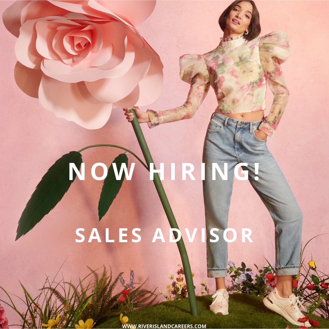 River Island Sligo Quayside Hiring Part Time Team Members