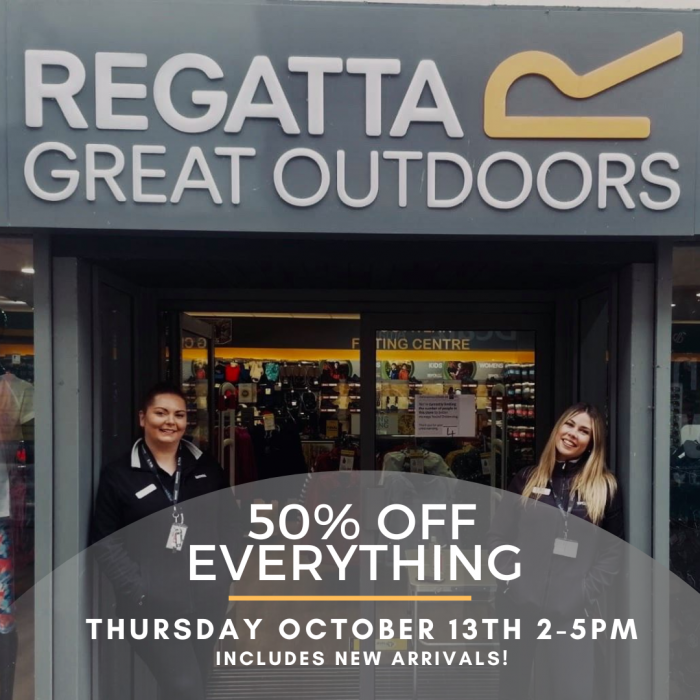 Regatta 50 Percent Sale