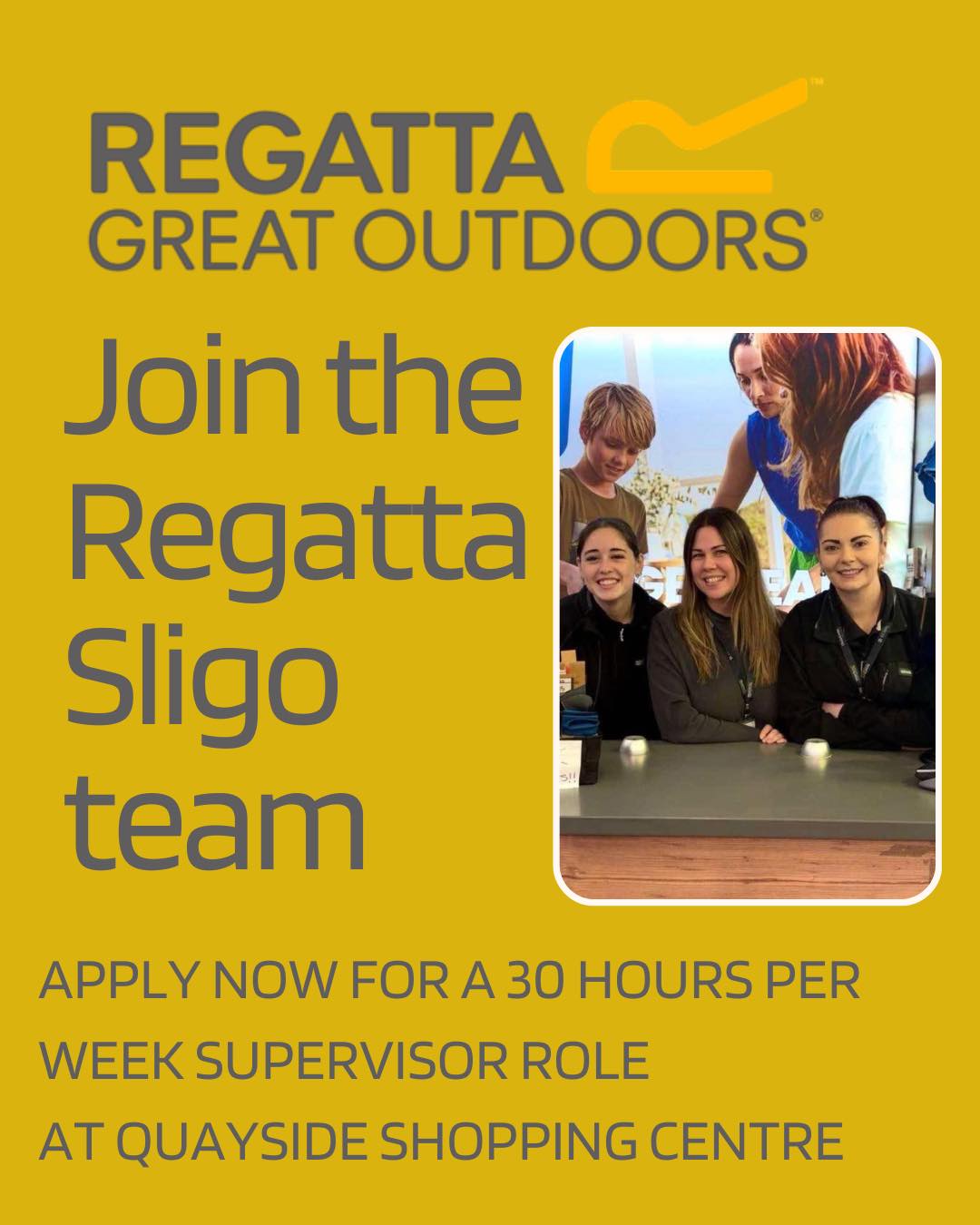 Regatta Sligo Jobs