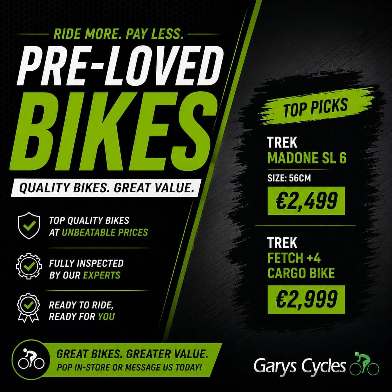 Gary's Cycles Sligo